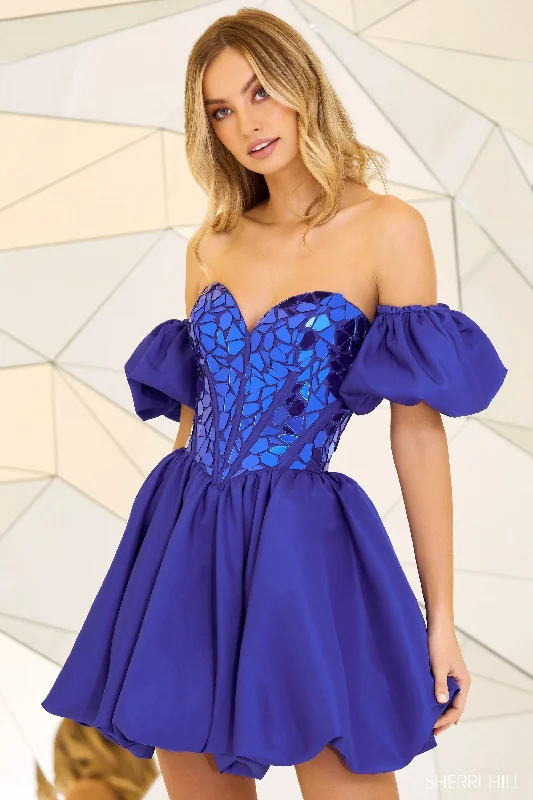 wrap dressSherri Hill 55220