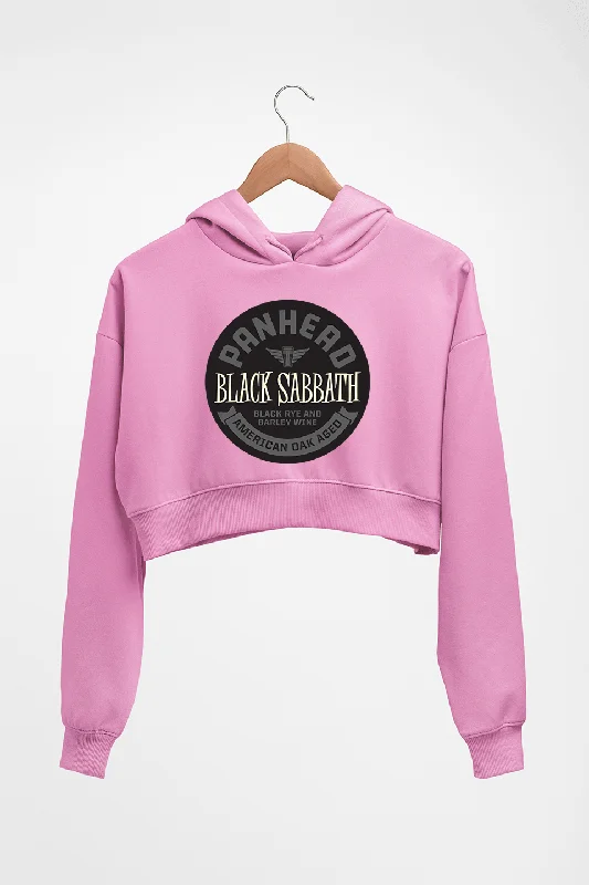 performance hooded sweatshirtBlack Sabbath Crop HOODIE FOR WOMEN