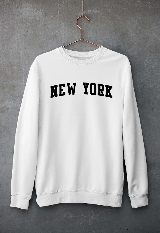 premium gym hoodieNew York Unisex Sweatshirt for Men/Women