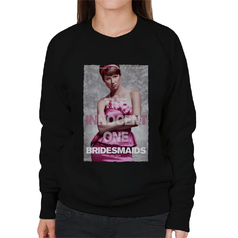 oversized sports sweatshirtBridesmaids Becca Movie Poster The Innocent Ones Women's Sweatshirt